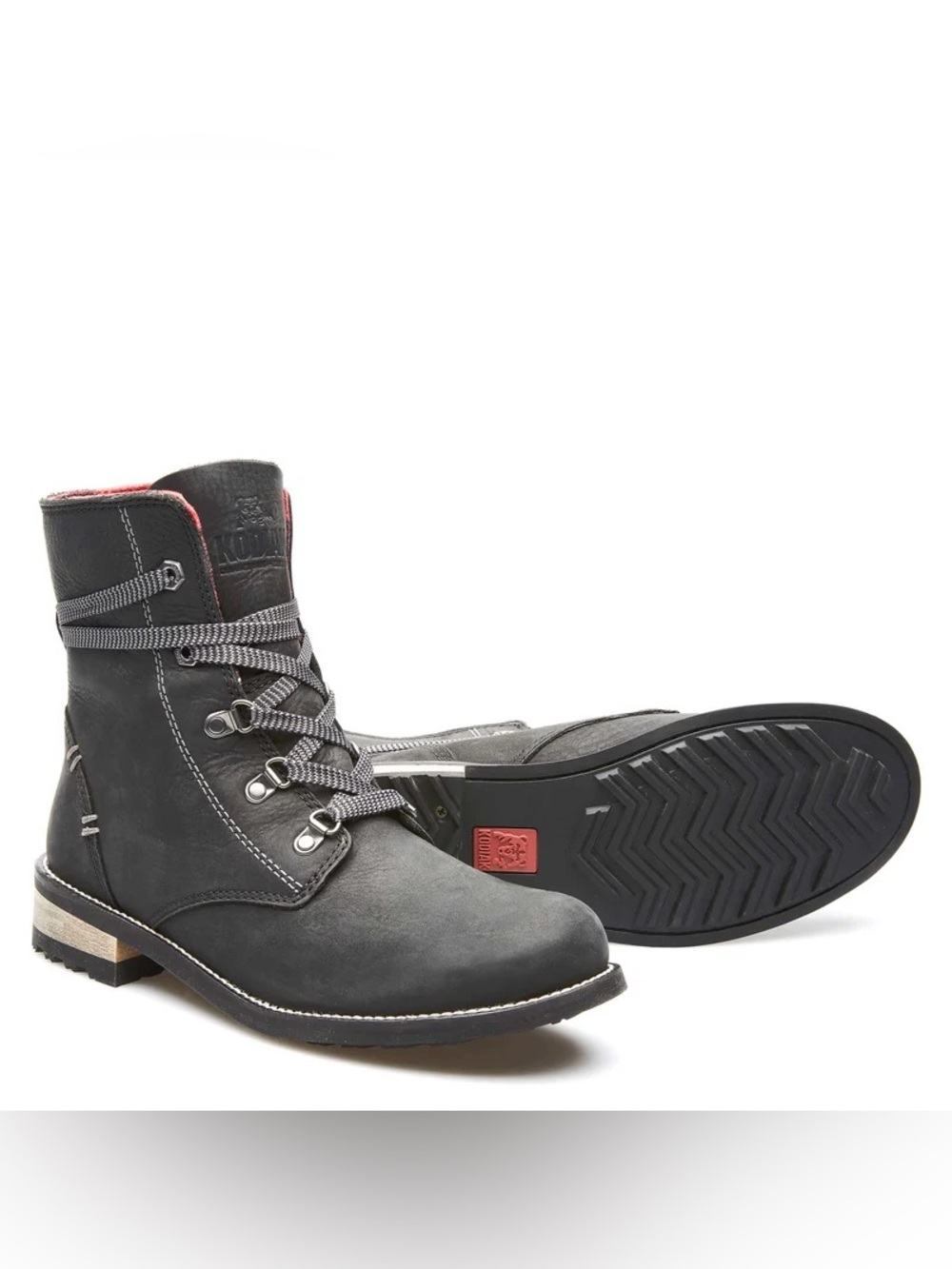 Kodiak Canora Plaid Waterproof Boot in Black